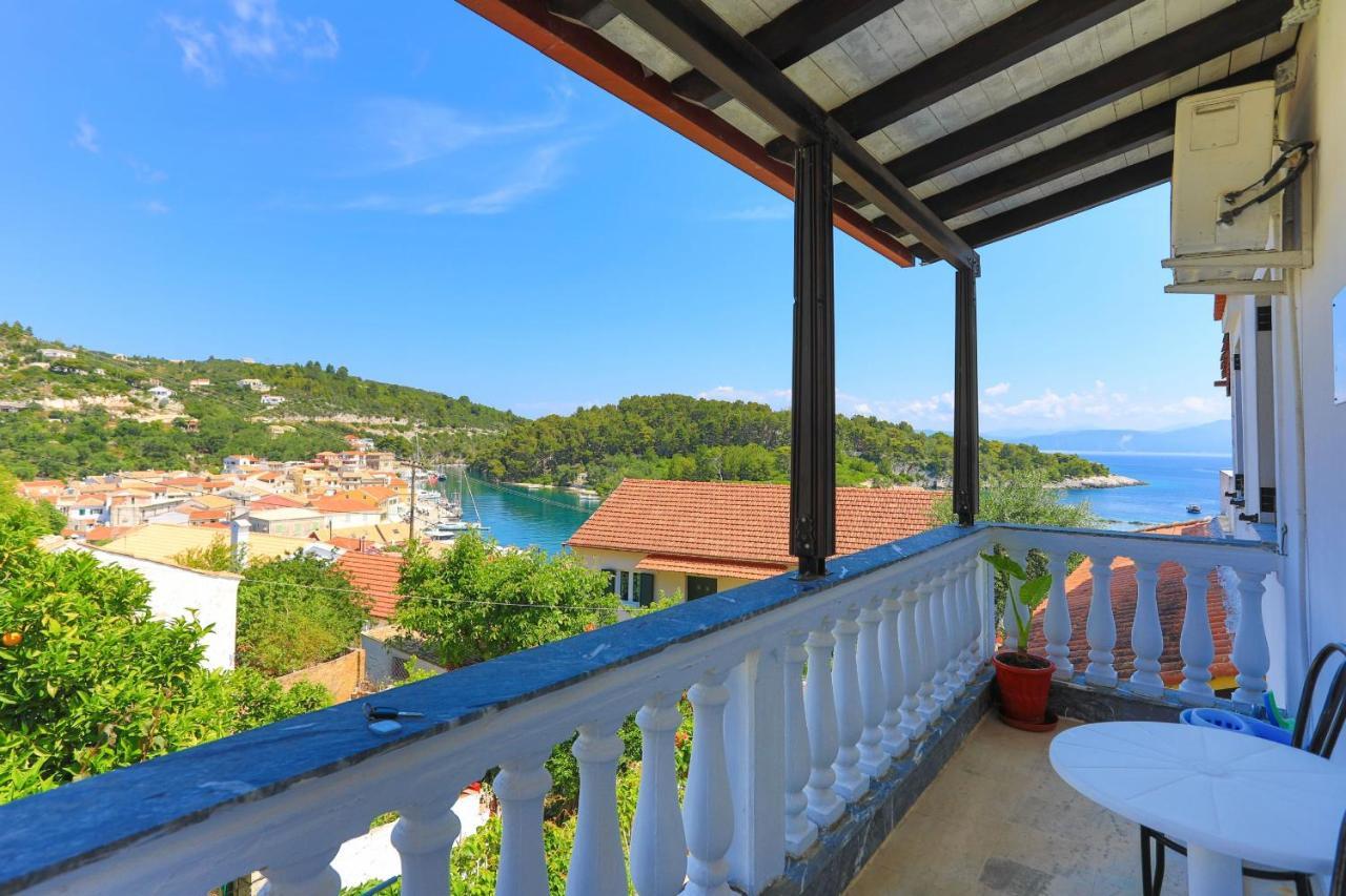 Ferienwohnung Vista Mare Faros Gaios Exterior foto