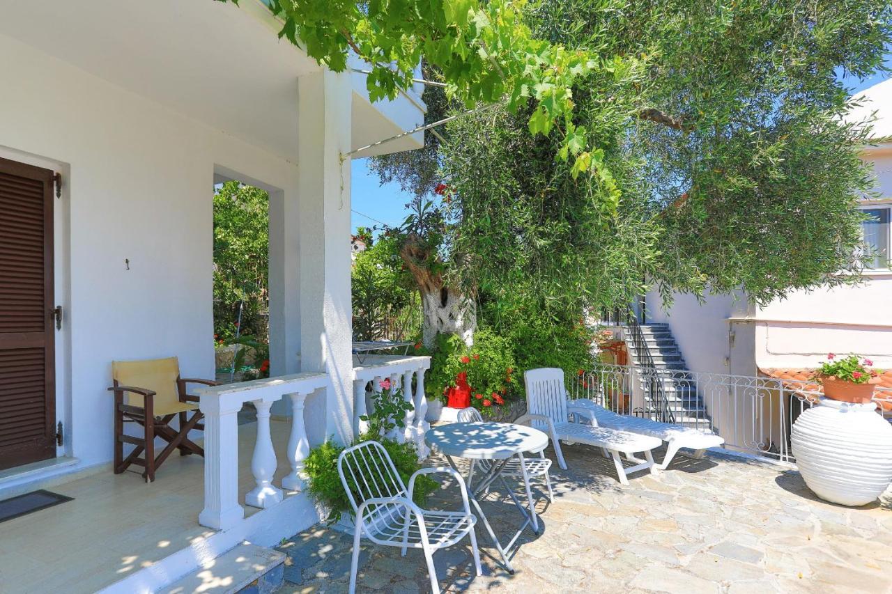 Ferienwohnung Vista Mare Faros Gaios Exterior foto