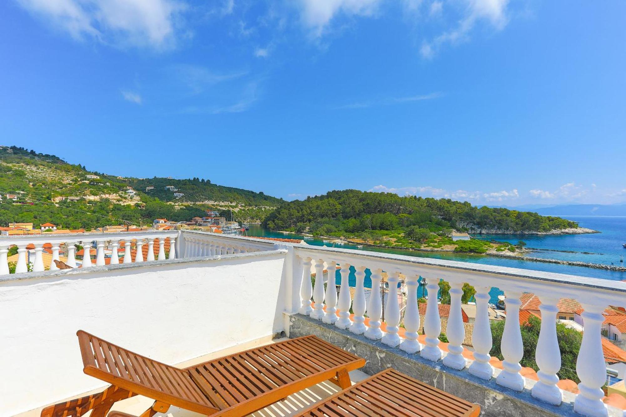 Ferienwohnung Vista Mare Faros Gaios Exterior foto